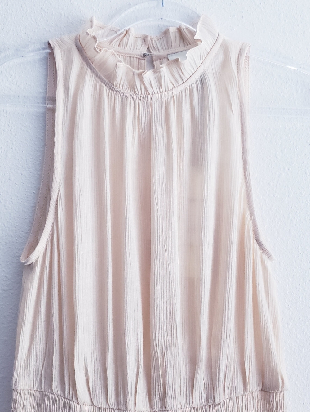 Pinch Tier Ruffle Halter Mini Dress - Picture 3 of 9